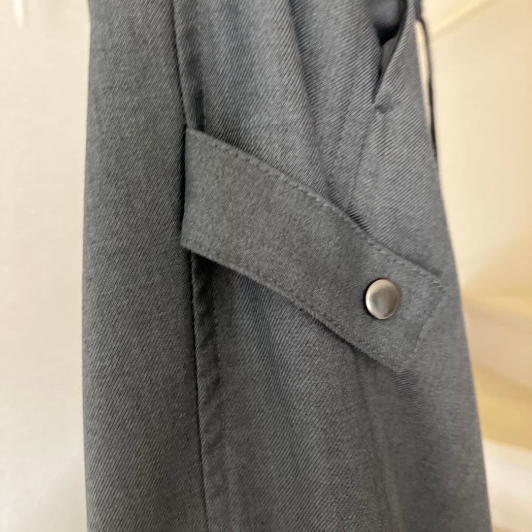 タグ付き　完売品　TRタックパラシュートパンツ　M R2 グレー