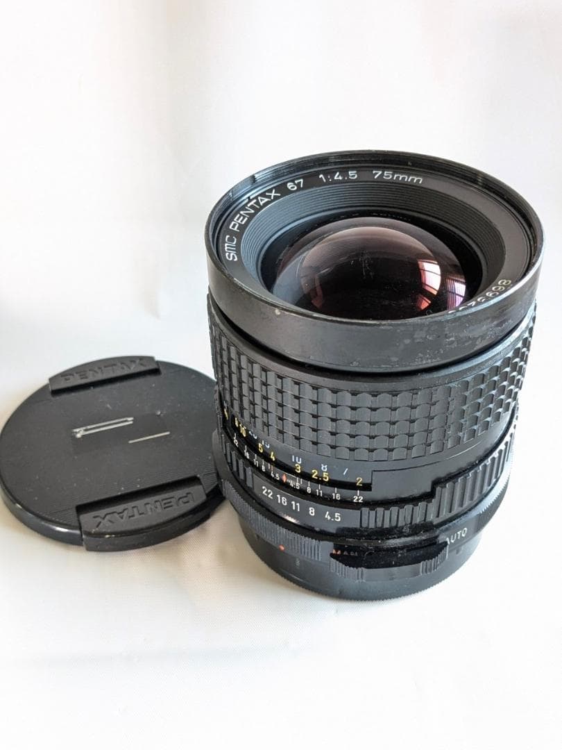 Pentax 67 75mm F4.5 ペンタックス6x7 後期　中判レンズ