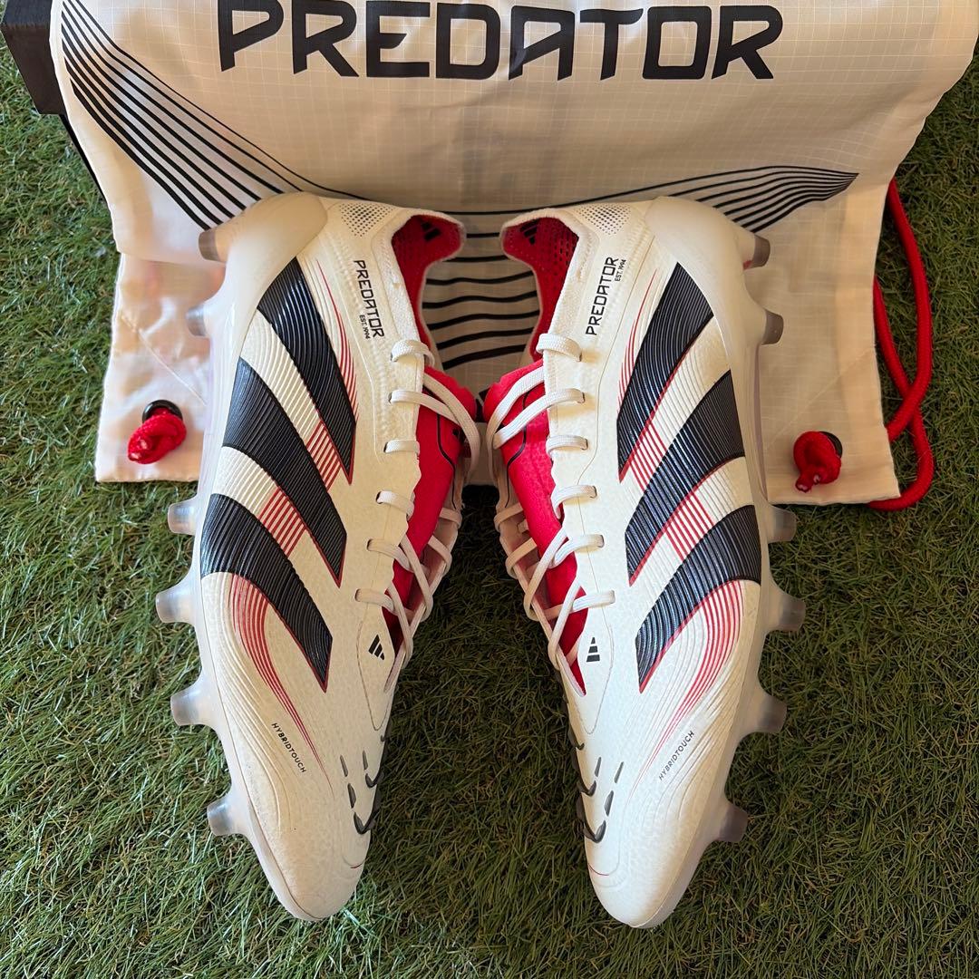 【美品】adidas Predator elite ag 26 ファーストカラー