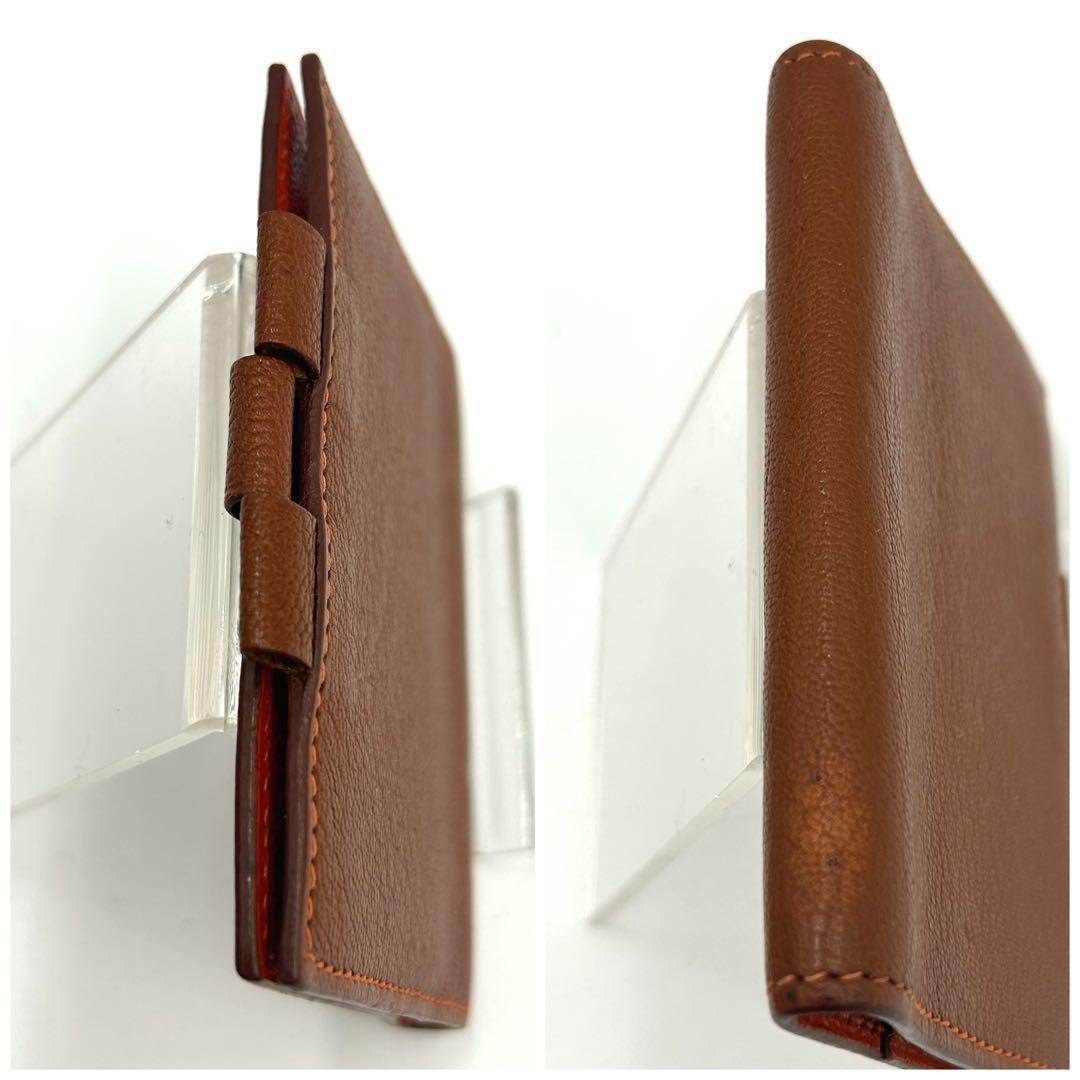 エルメス　アジェンダPM 手帳カバー　美品　名刺入　銀製ペン付き　◽︎G刻印