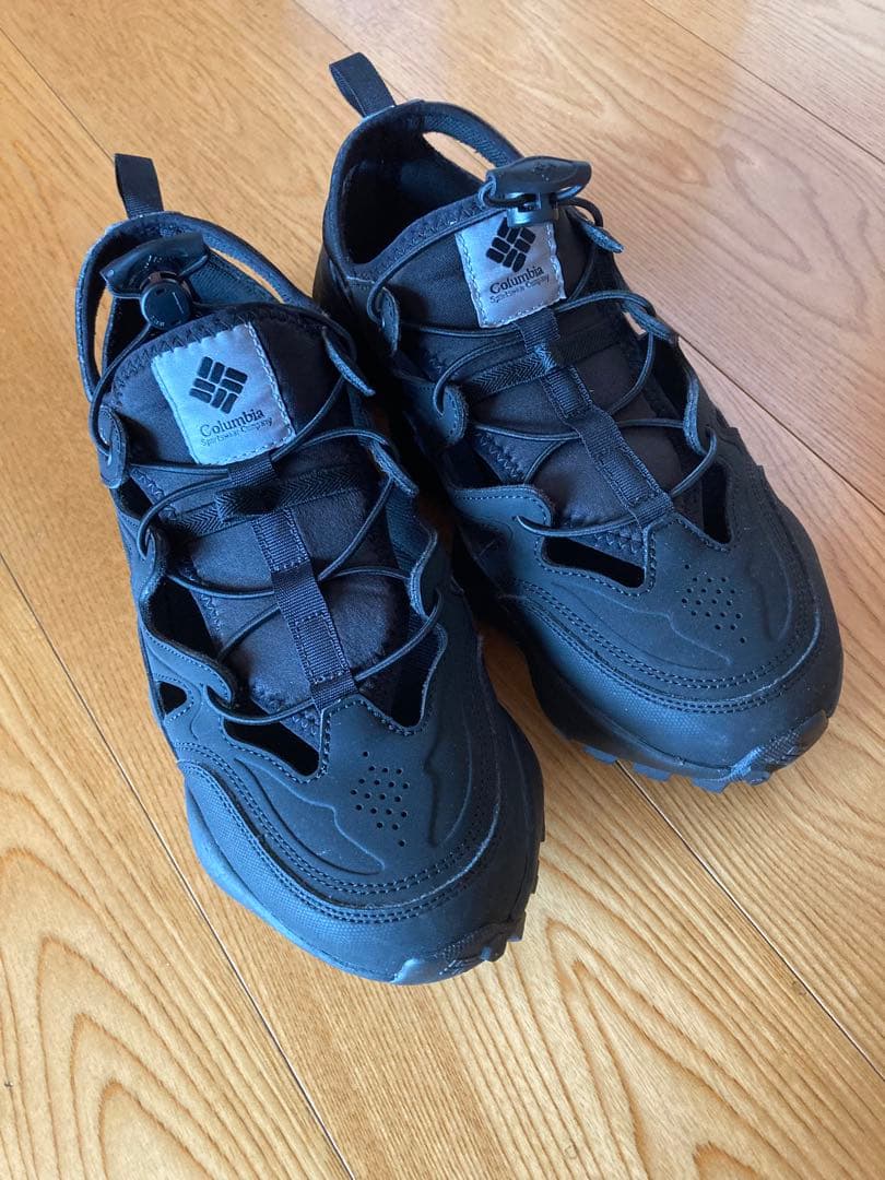 Colombia スライブリバイブシャンダル　ブラック　26cm