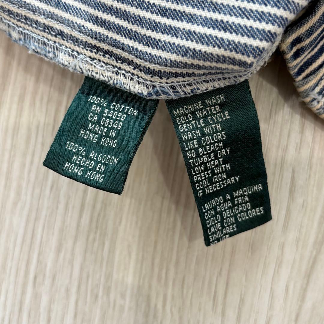 【希少】RALPH LAUREN ファイヤーマンコート ヒッコリー L