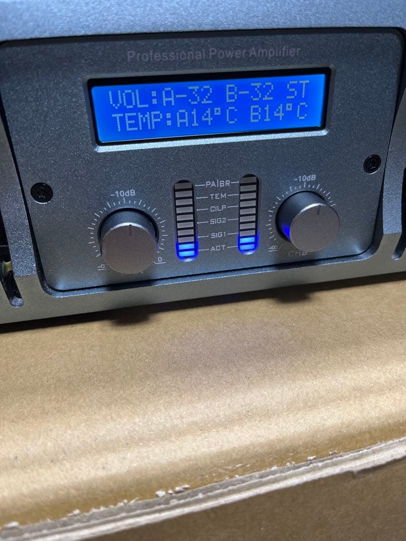 W.ST社　F650 Professional Power Amp 良音動作品