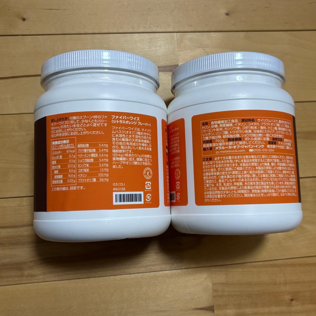 FIBERWISE オレンジ 2個セット