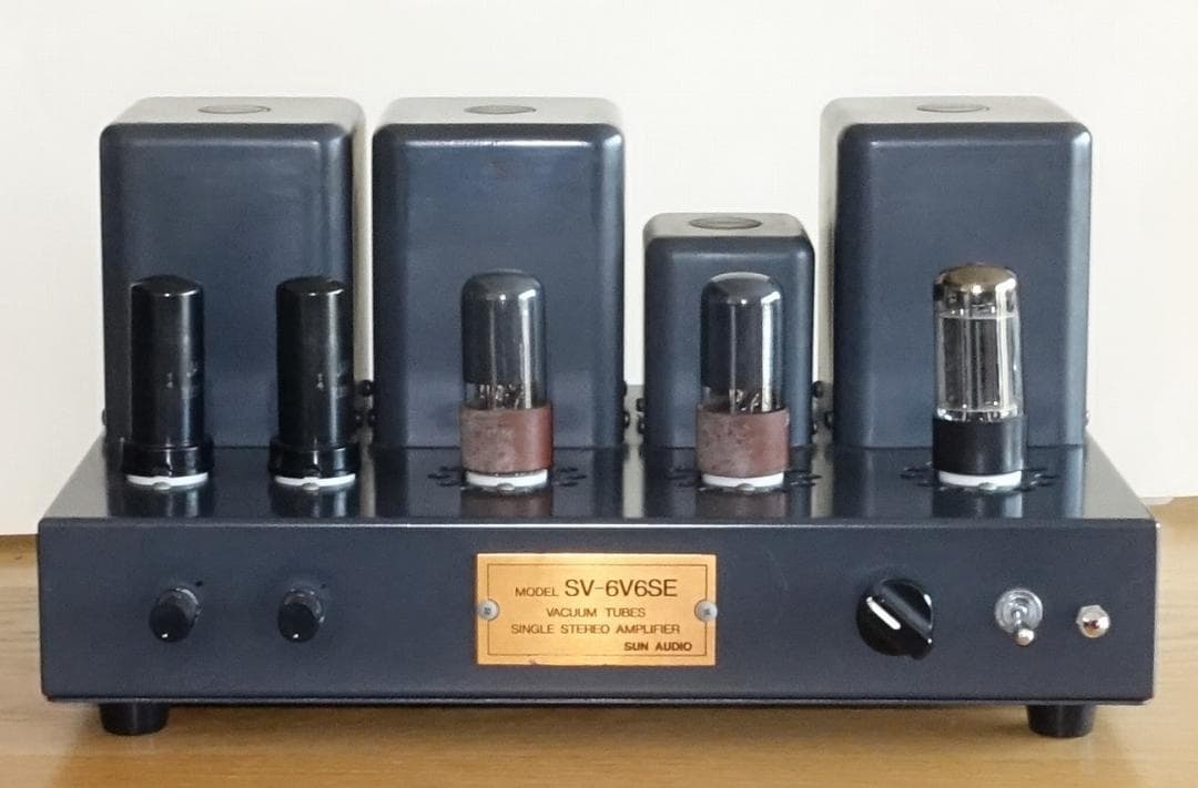 SUN AUDIO SV-6V6SE 真空管シングルステレオアンプ