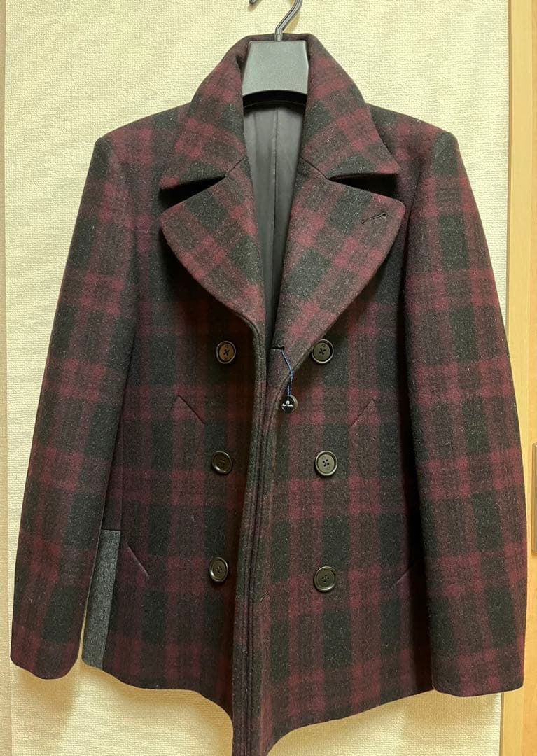 Paul Smith ピーコート ブロックチェック柄