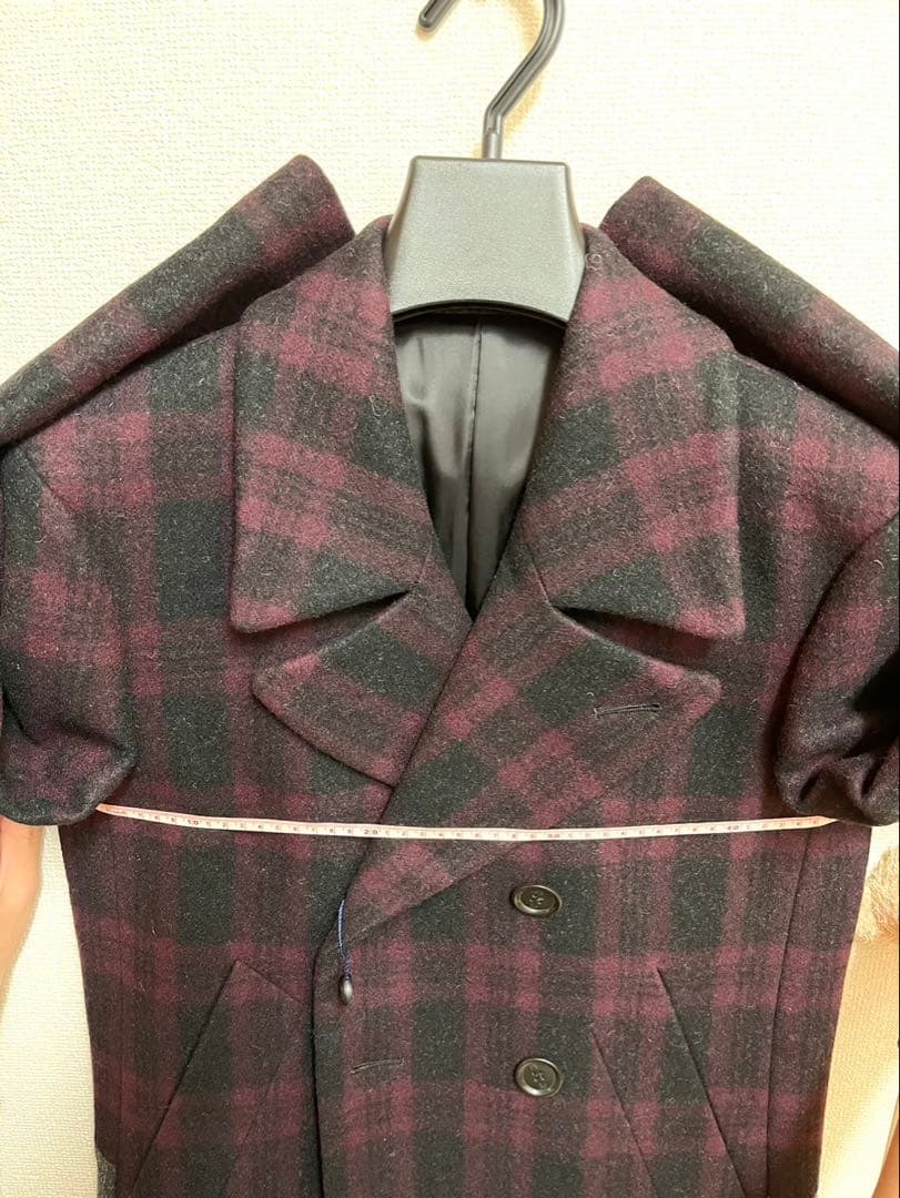 Paul Smith ピーコート ブロックチェック柄