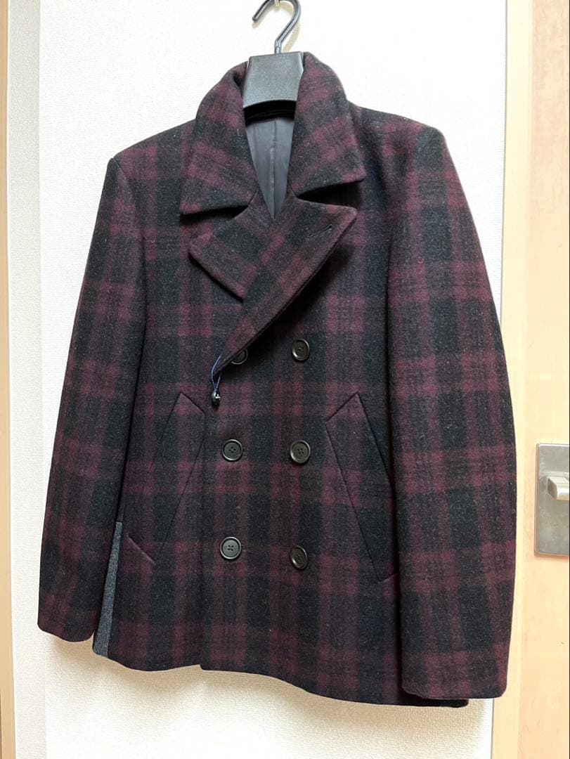 Paul Smith ピーコート ブロックチェック柄