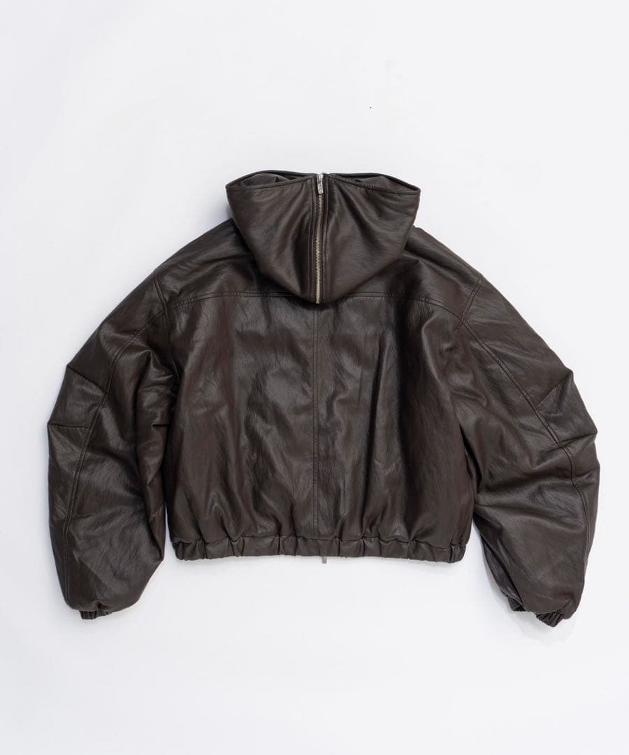 PRANK PROJECT フェイクレザーパテッドトラックジャケット