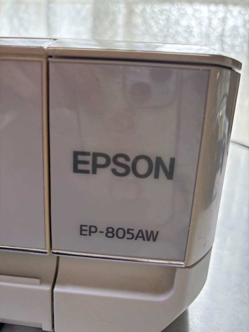 EPSON プリンター EP-805AW 純正インク5個付き【ジャンク品】