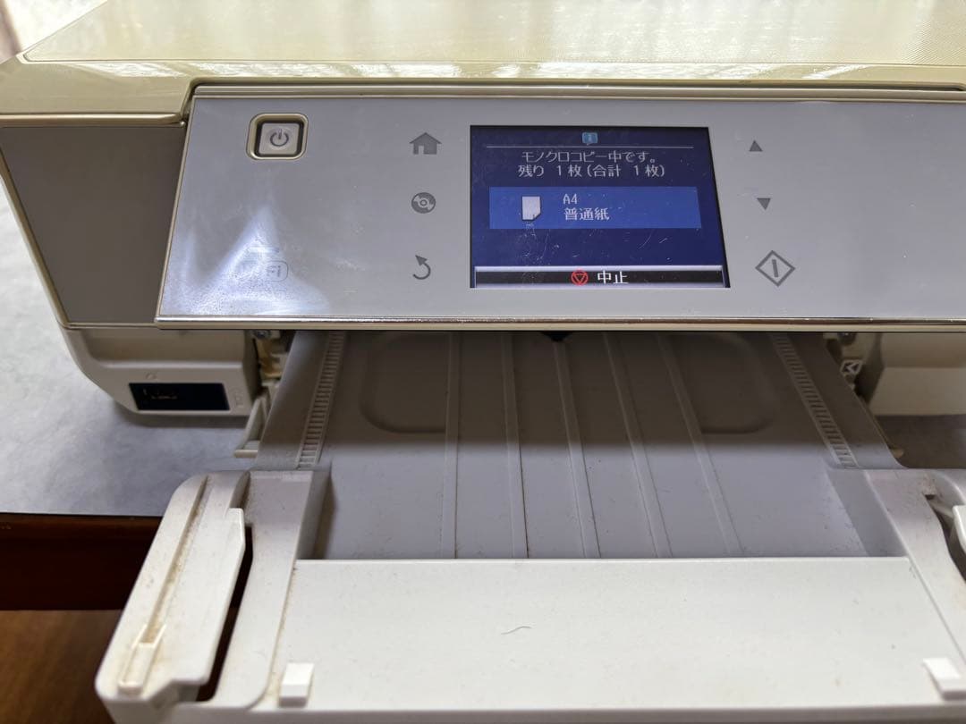 EPSON プリンター EP-805AW 純正インク5個付き【ジャンク品】
