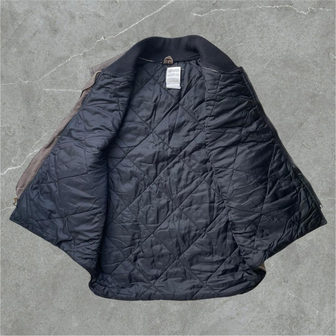 USA製 Carhartt カーハート L ダック ベスト CHT 腰ゴム