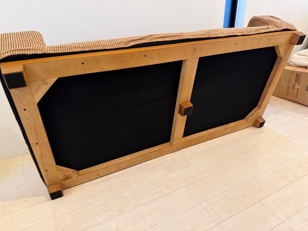 kojiten　リセノ folk 3人用　コーデュロイ　キャメル　5cm