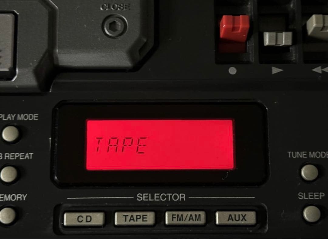 美品整備品パナソニッPANASONIC RX-PA7 RIDDIMVOXラジカセ