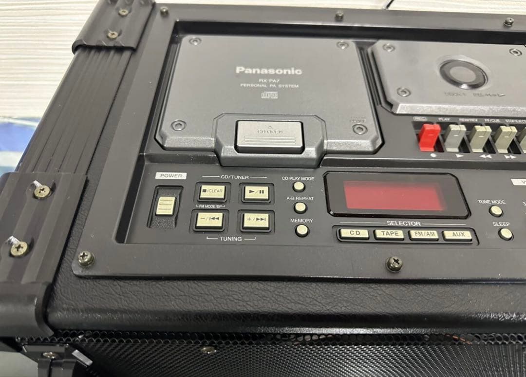 美品整備品パナソニッPANASONIC RX-PA7 RIDDIMVOXラジカセ