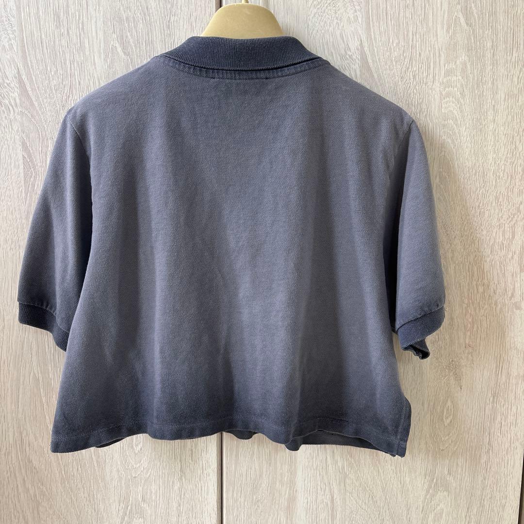 miu miu クロップドポロシャツ