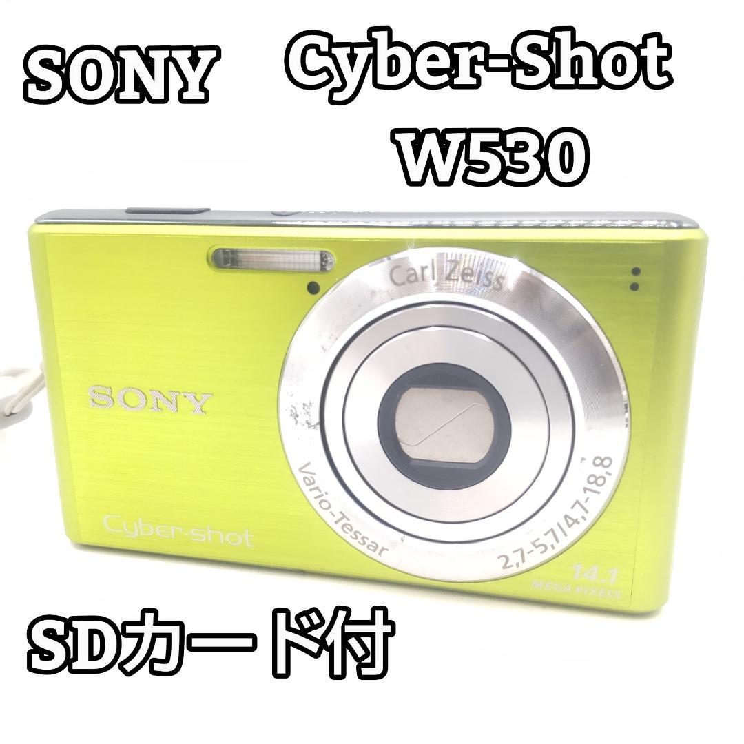 ★SDカード付★ SONY ソニー Cyber-shot DSC-W530