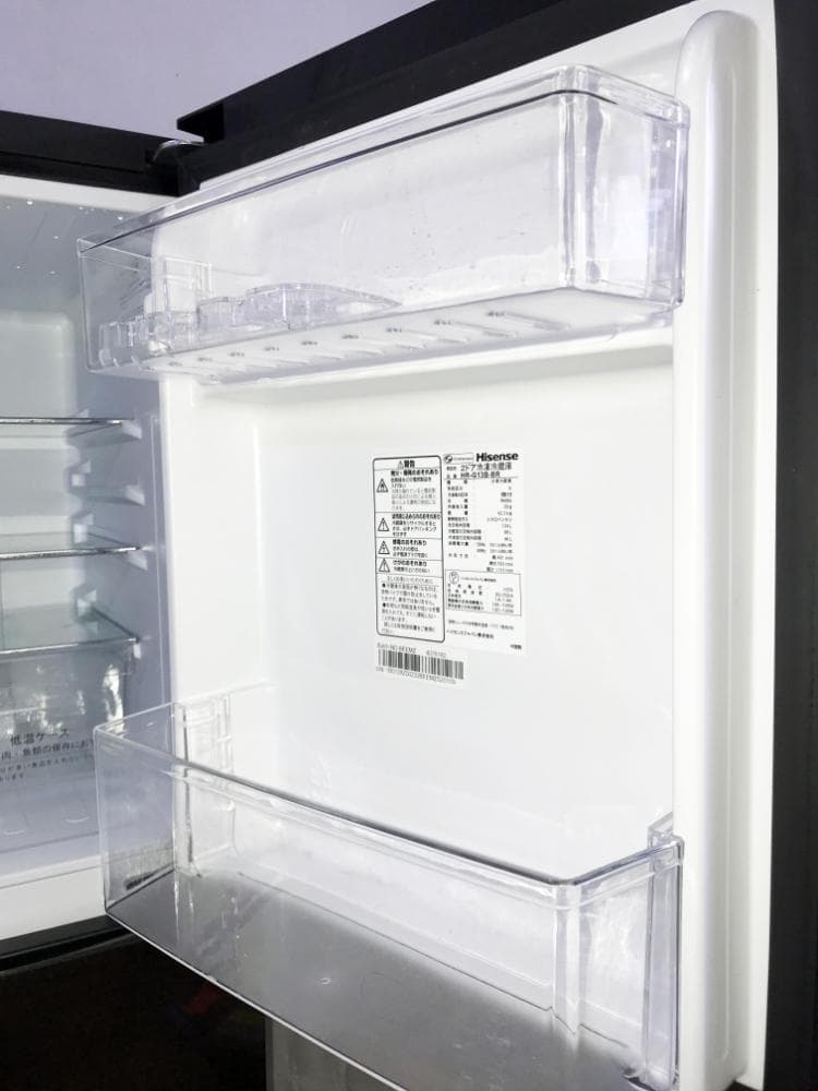 ★2021年製★Hisense☆134L☆冷蔵庫【HR-G13B-BR】ER0W