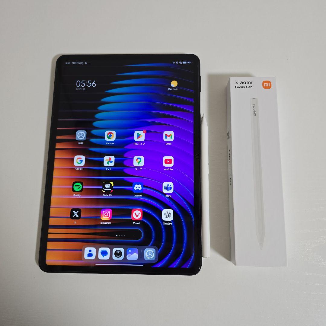 【ほぼ未使用・美品】Xiaomi Pad 7 Pro 純正スタイラスペン付