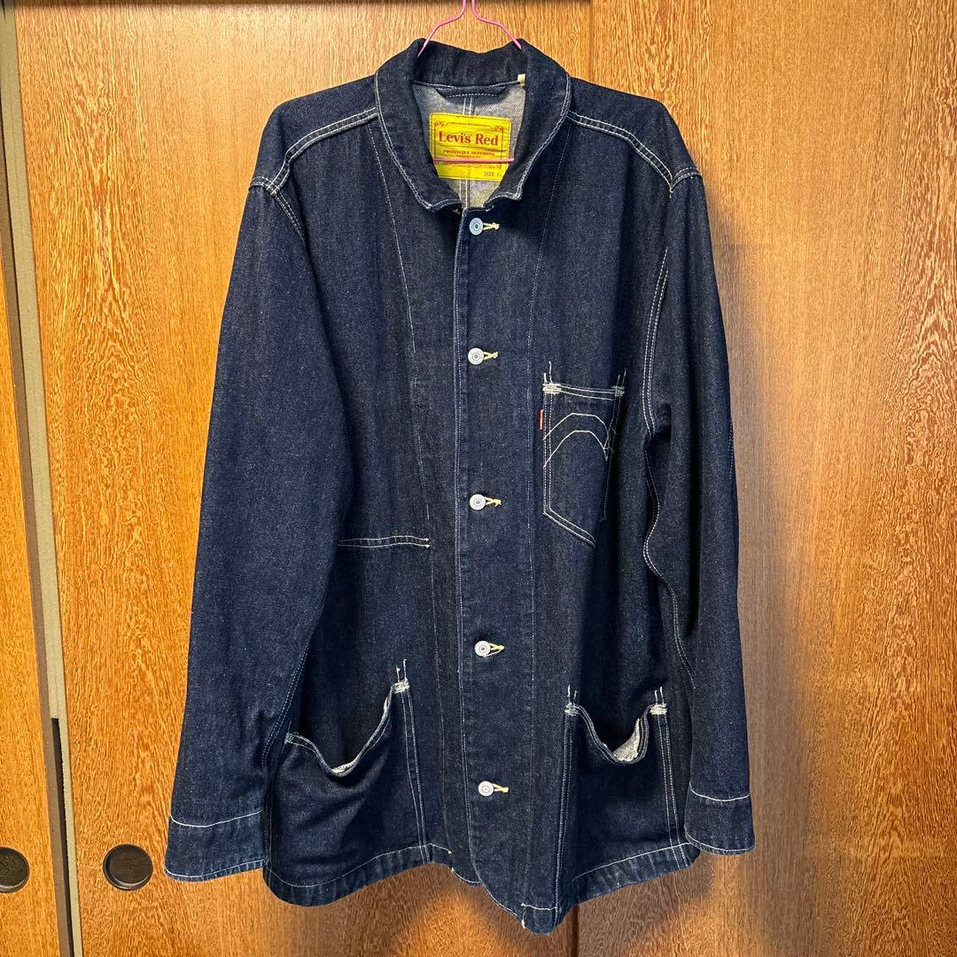 値下げ Levi's Red カバーオール XL リーバイス
