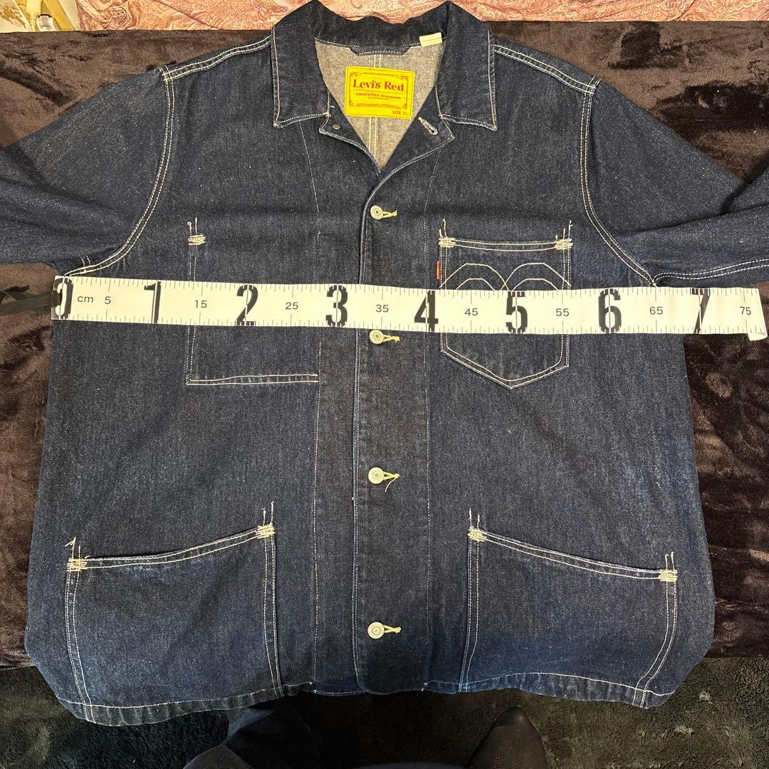 値下げ Levi's Red カバーオール XL リーバイス