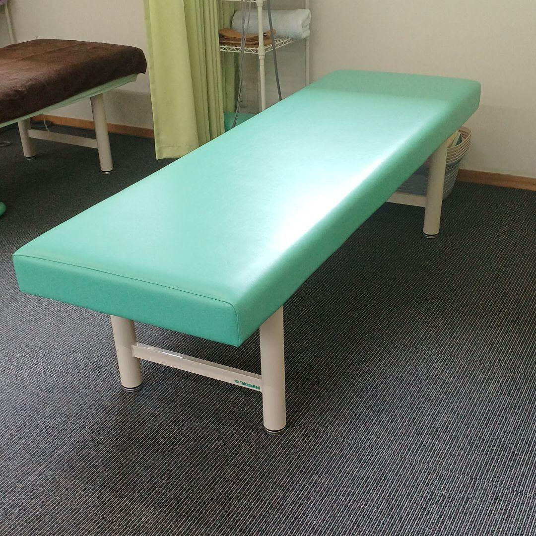 治療ベッド 高田H型DX + 新品カバー+エクササイズマット５枚