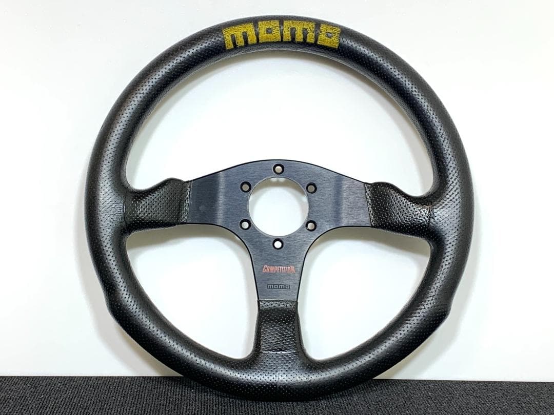 MOMO モモ コンペティション 34.5Φ 希少 ステアリング 本物 01年製