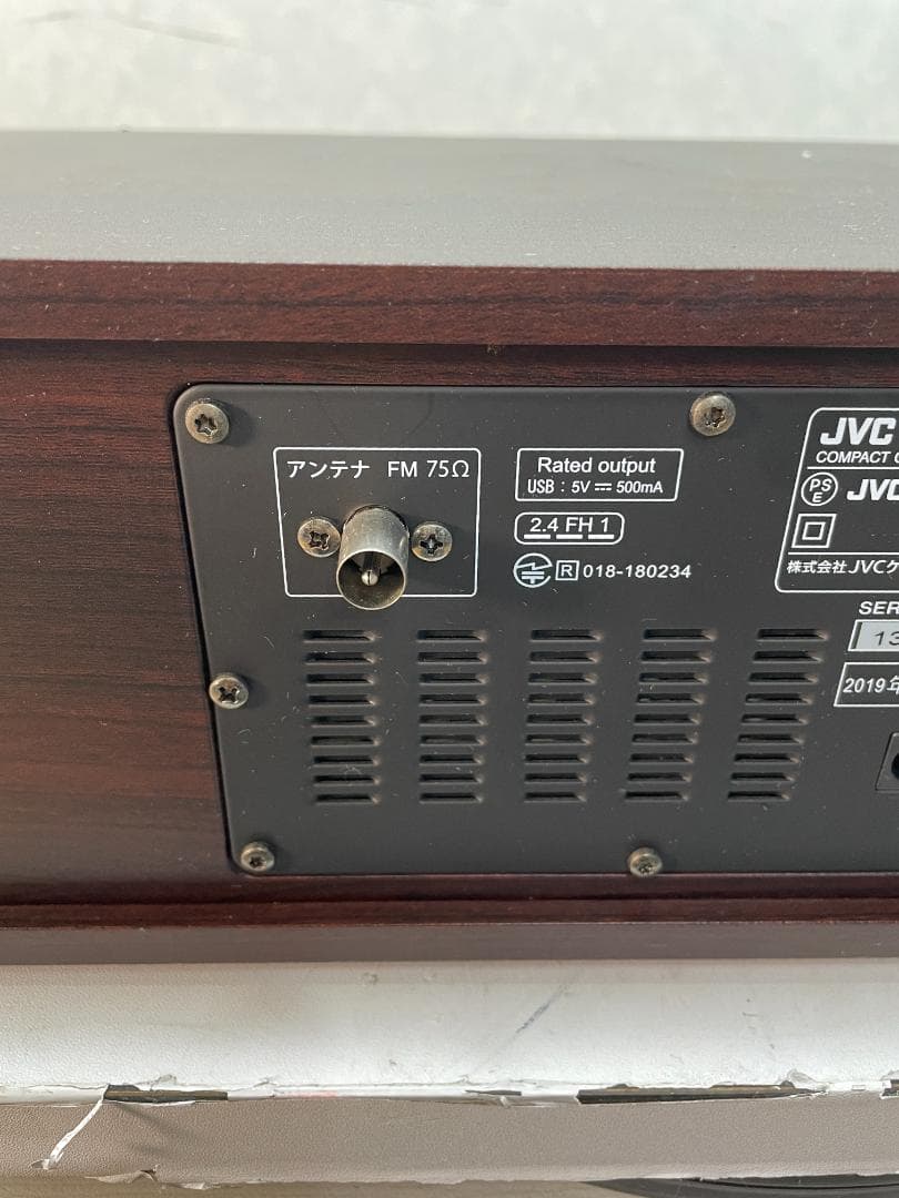 Y♢342 JVC コンパクトコンポ－ネットシステム NX-W30