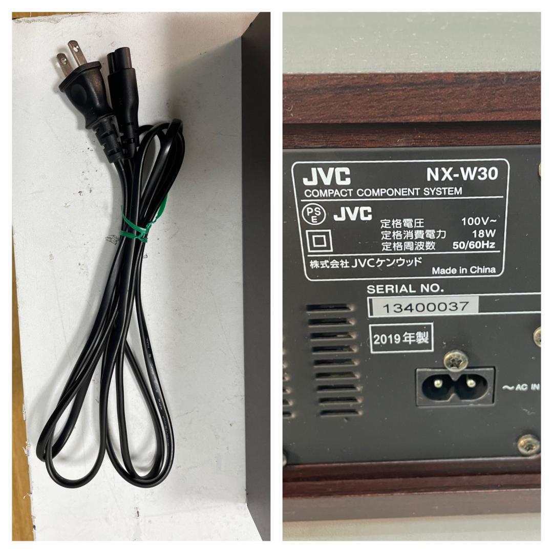 Y♢342 JVC コンパクトコンポ－ネットシステム NX-W30