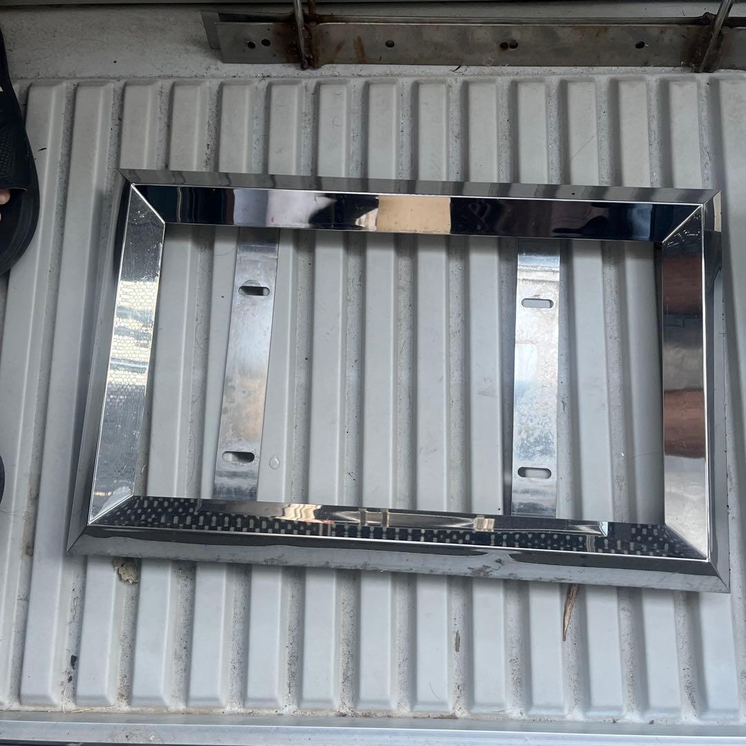 ナンバー枠角おこし