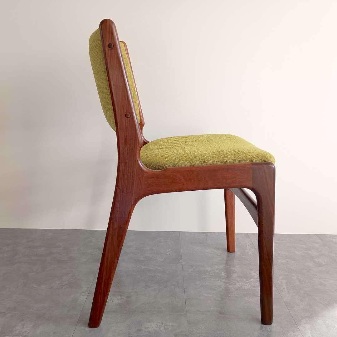 北欧ビンテージ エリックバック ダイニングチェア