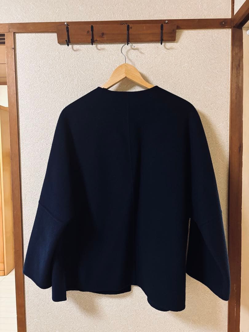 IENA 21AW SUPER160 ダブルフェイスショートコート 38