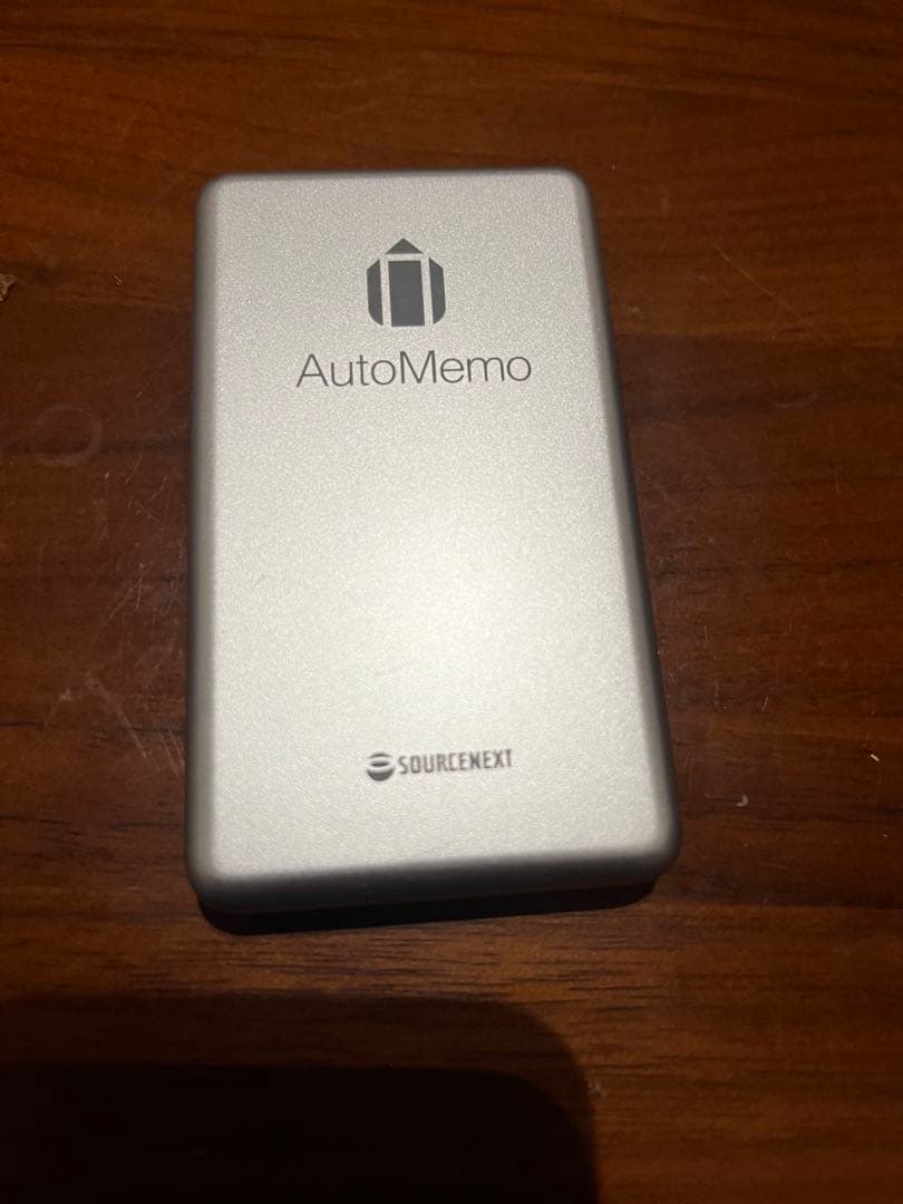 別売りの本体ケース、液晶保護フィルム装着済！AutoMemo S AIボイレコ