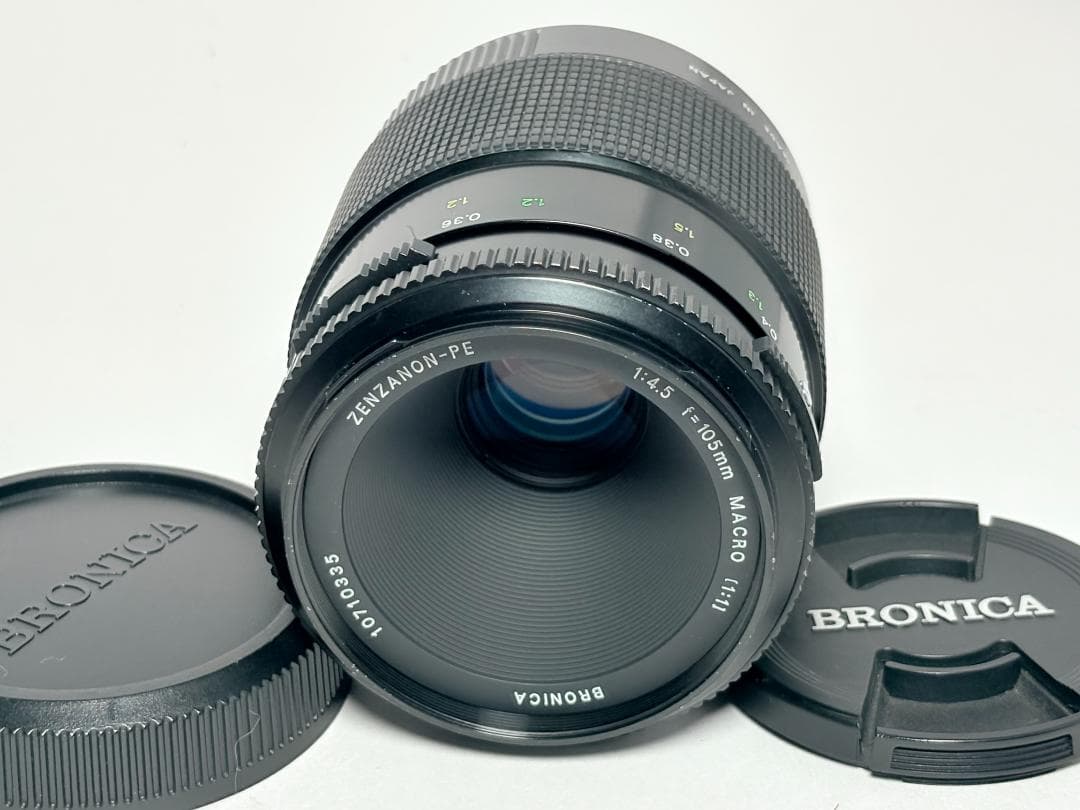 フィルムカメラ ZENZA BRONICA ZENZANON-PE 105 F4.5 MACRO