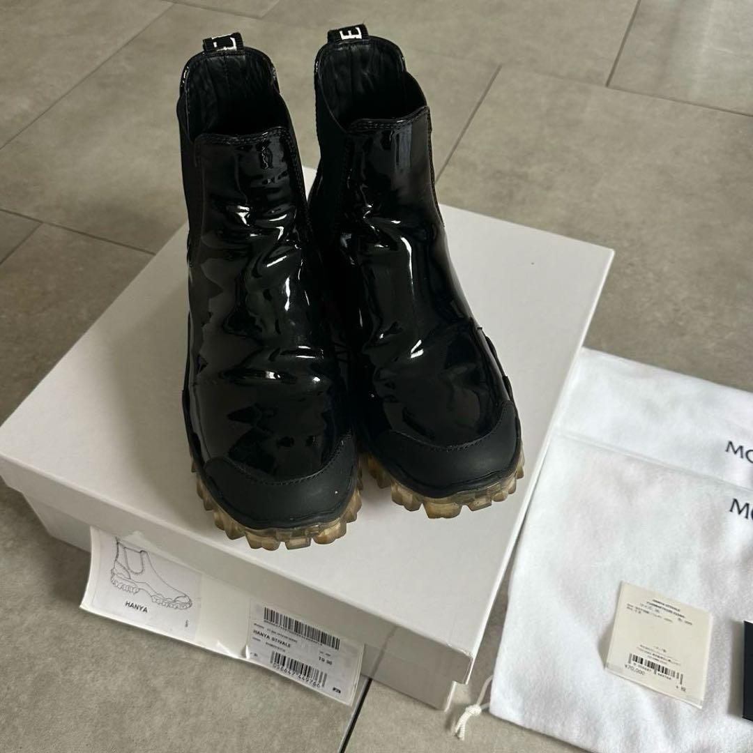 MONCLER モンクレール　サイドゴア　レインブーツ　サイズ36