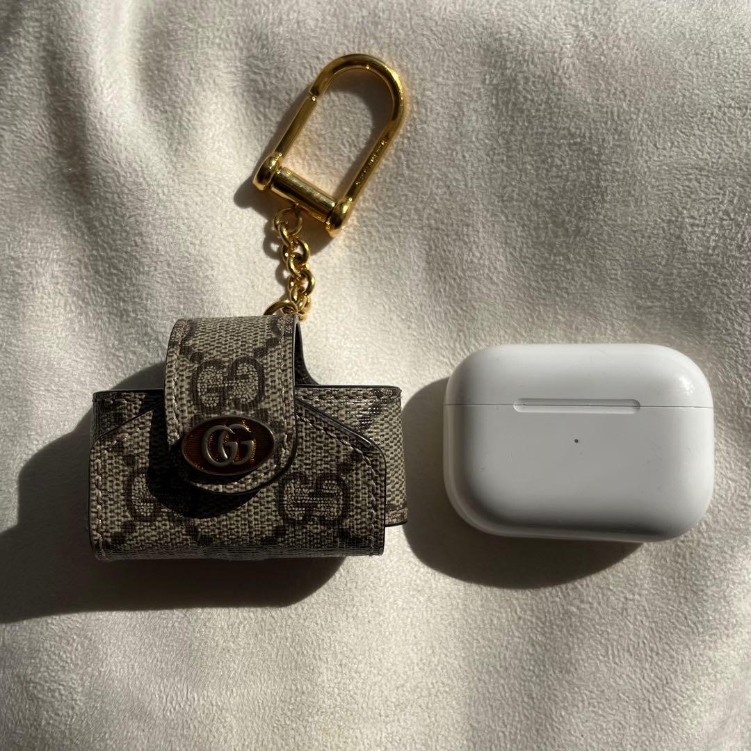 美品 Gucci AirPods Proケース AirPods Pro1,2対応