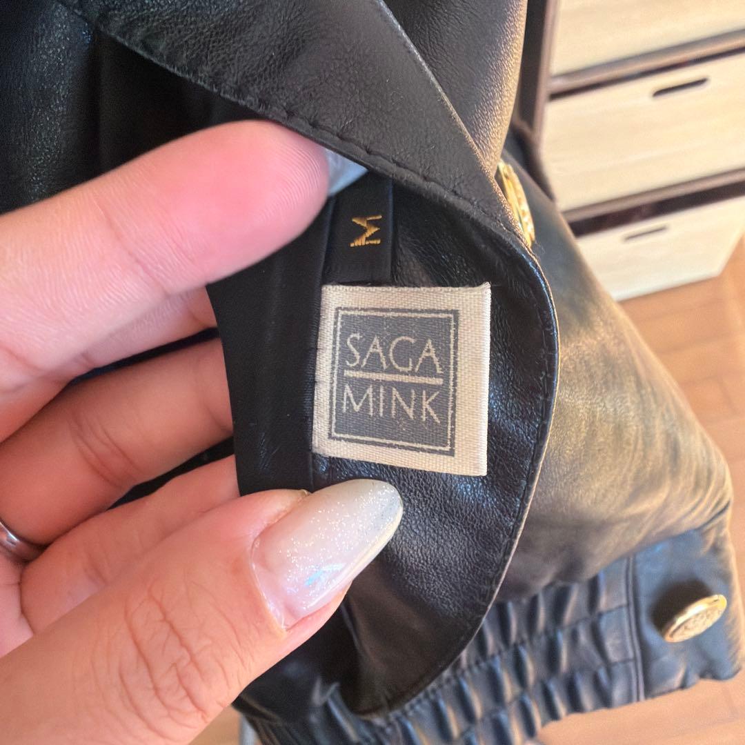 SAGA MINK ミンクジャケット サイズM