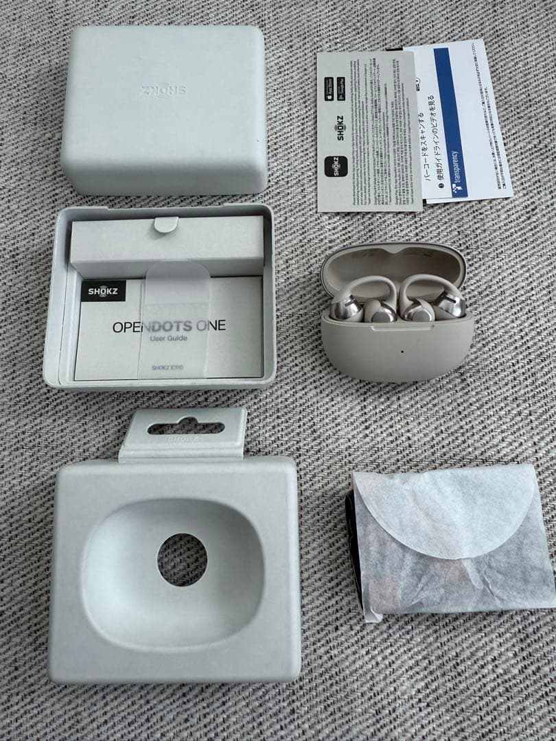 OPEN DOTS ONE ワイヤレスイヤホン グレー