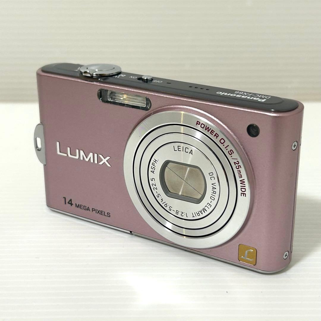 【美品】 パナソニック LUMIX DMC-FX66 コンパクトデジタルカメラ