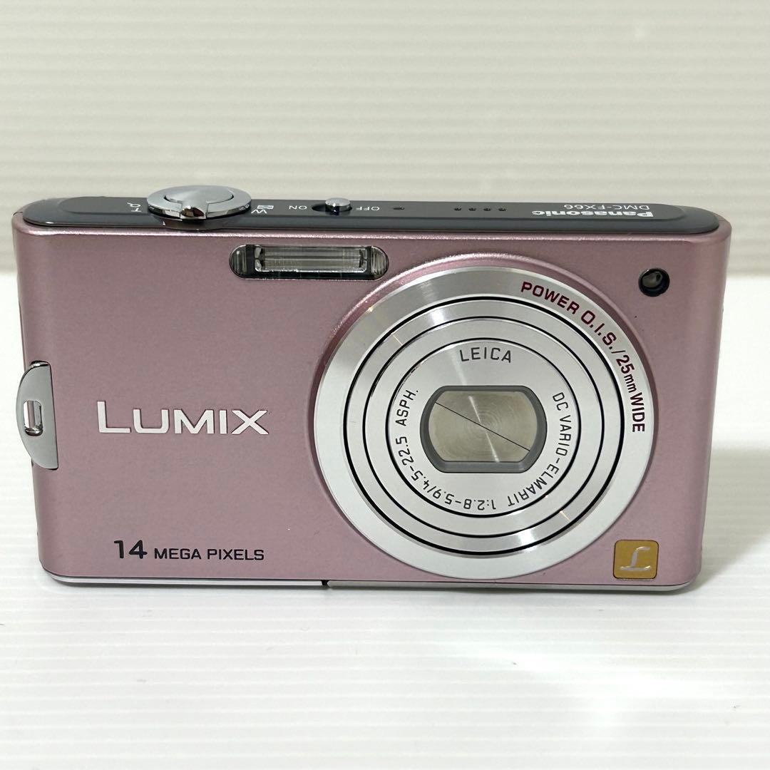 【美品】 パナソニック LUMIX DMC-FX66 コンパクトデジタルカメラ
