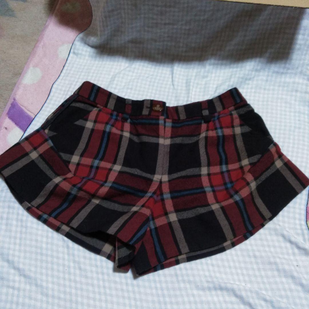 ヴィヴィアン　チェック　ショートパンツ　サイズ３