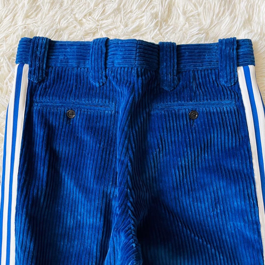 【新品タグ付き】グッチ×アディダス　パンツ　コーデュロイ　ホースビット　3ライン