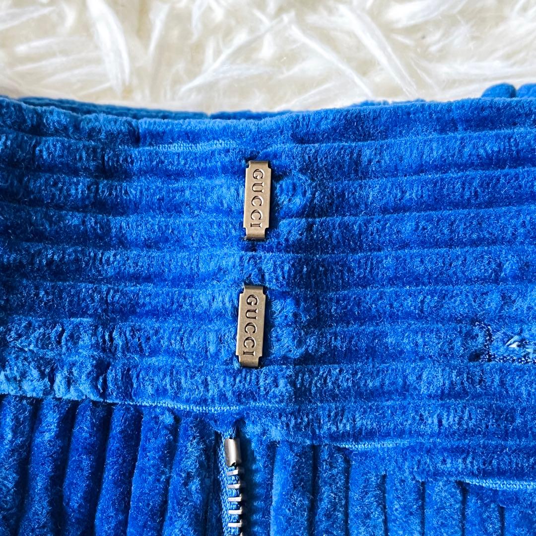 【新品タグ付き】グッチ×アディダス　パンツ　コーデュロイ　ホースビット　3ライン