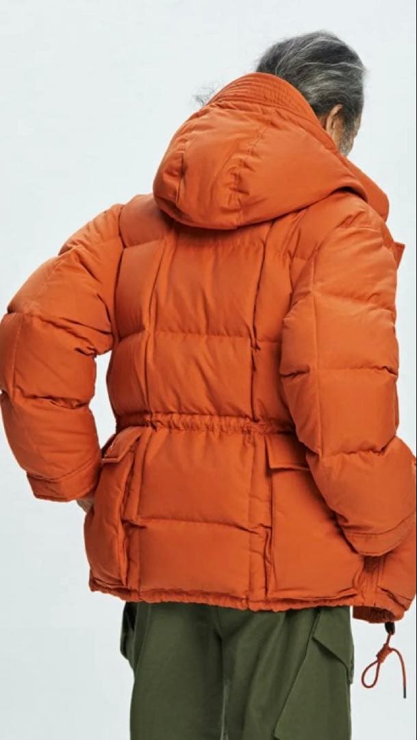 【美品】FRIZMWORKS フリズムワークス カラコラムダウン オレンジ M