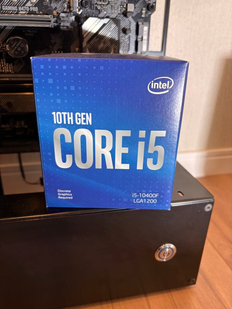 Intel Core i5-10400F　ASUS　H470-PROセット