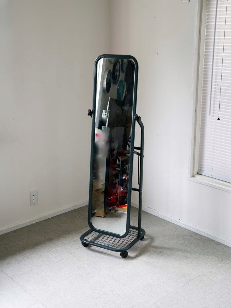 80-90s スタンドミラー 姿見 ミニマル レトロモダン ヴィンテージ