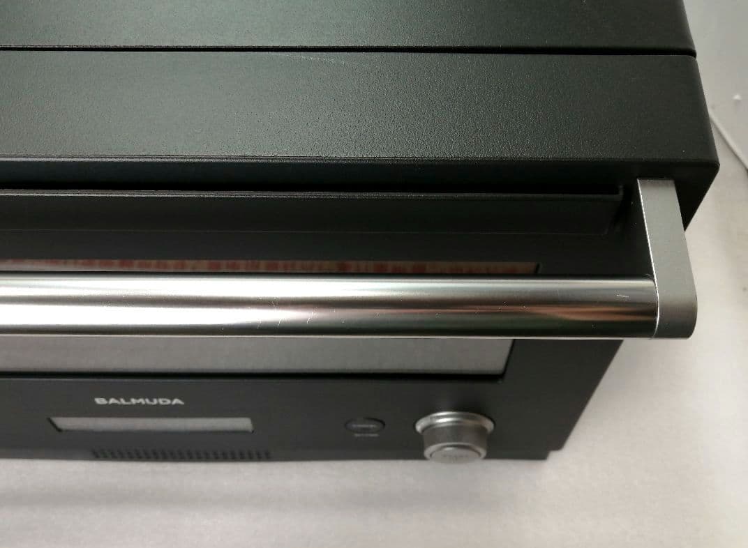 バルミューダデザイン　オーブンレンジ　ブラック　21年製　27