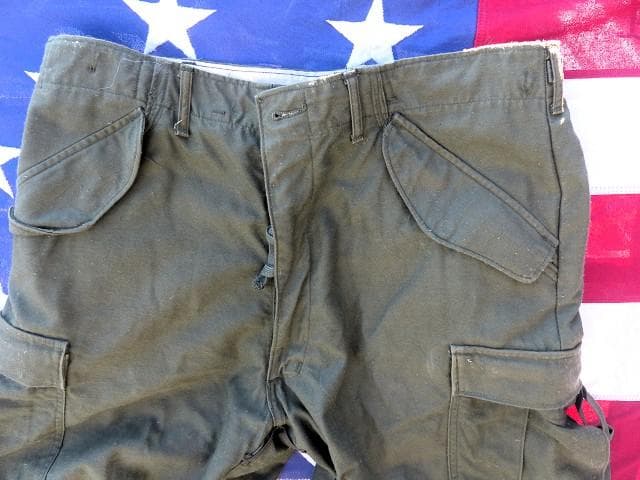 米軍実物 USED 1974”　M65フィールドパンツ M-R 269