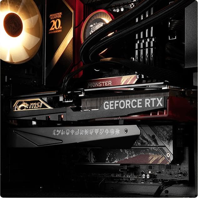 グラフィックボード・グラボ・ビデオカード GeForce RTX 4060 Ti 8G MONSTER HUNTER