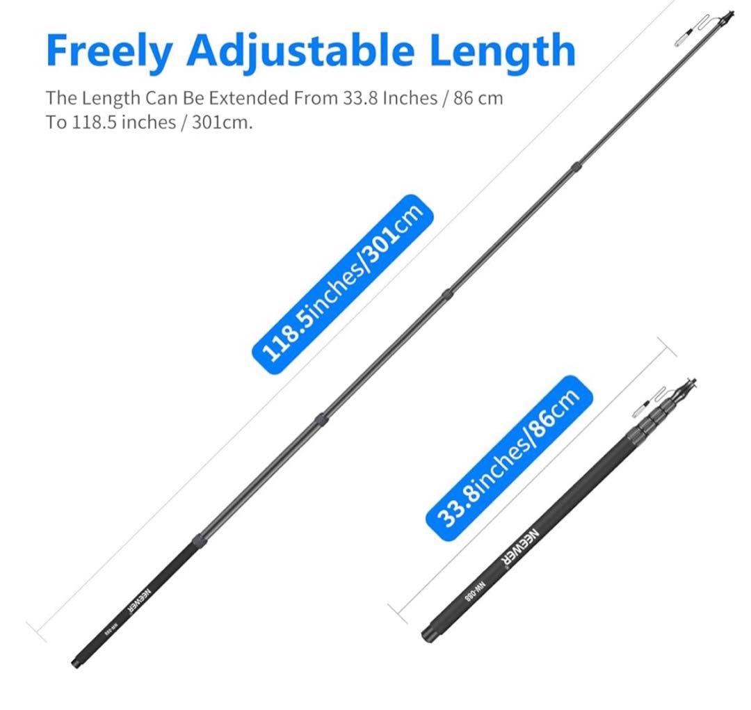 Neewer NW088 マイクブーム/マイクポール